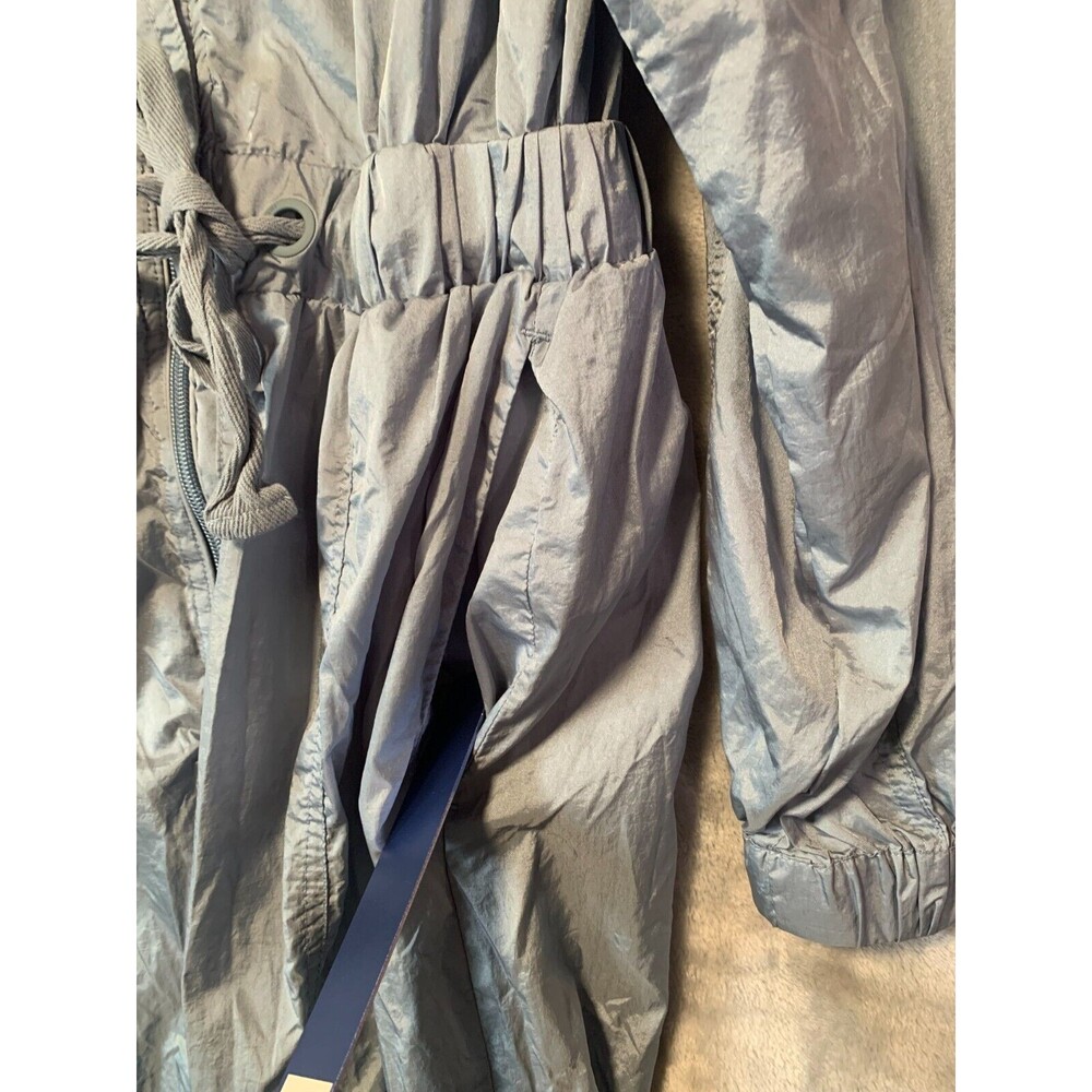 Free People Movement Jumpsuit Womens Small Blue Golden Hour Coveralls Silky Boho - Picture 6 of 16